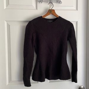 Sweater with flare